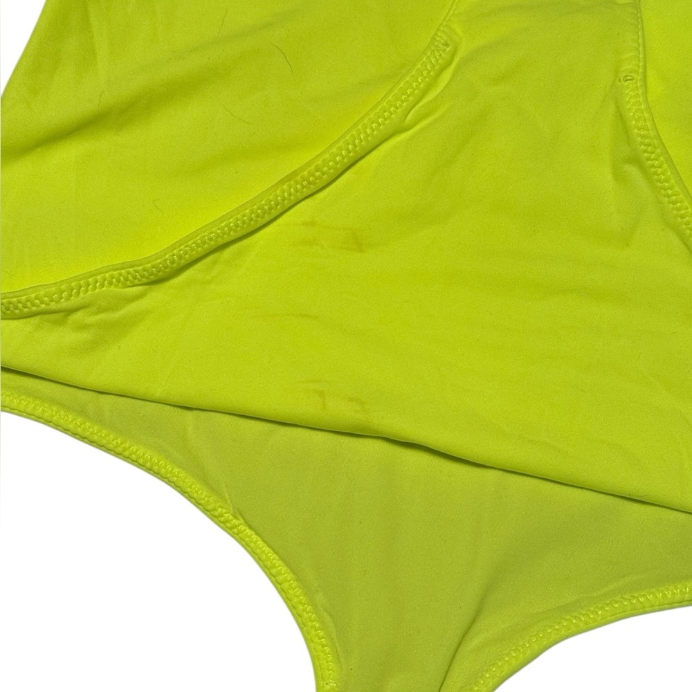NWOT Skims Fits Everybody Neon Yellow Bodysuit - Picture 7 of 9